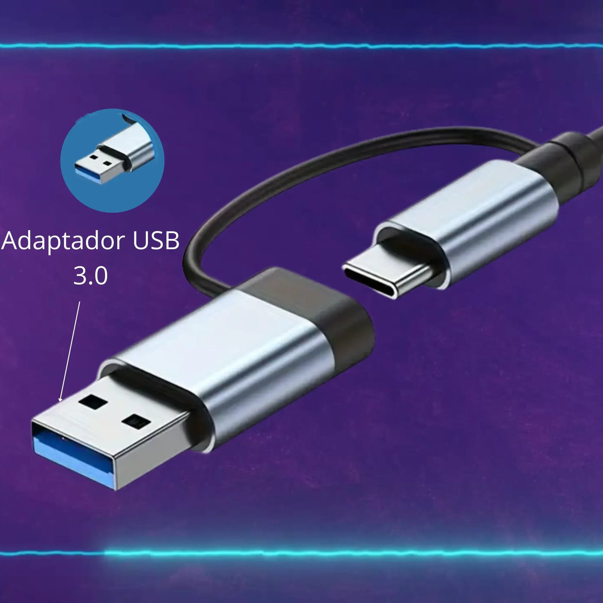 hub usb c Adaptador Multipuerto, carga rápida
