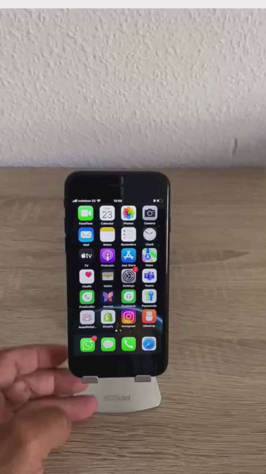 video demostrativo del iphone SE