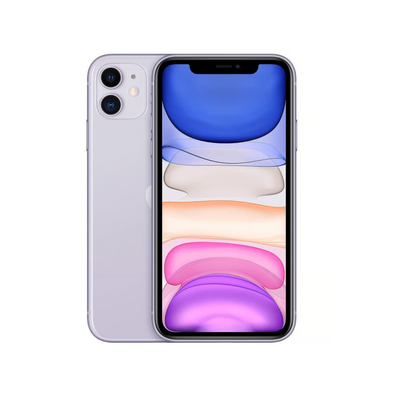 iPhone 11 64GB Púrpura Reacondicionado | Liberado | Excelente Estado Grado A
